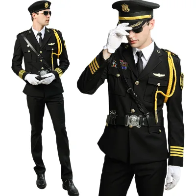 Latest New Design Security Guard Uniform Office Clothing Ceremonial Uniforms