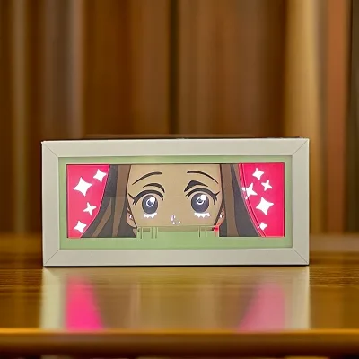 Anime Demon Slayer Figure 3D LED Neon Nightlights Birthday Gift for Friends Otaku Bedroom Decor Manga Lava Lamp Kimetsu No Yaiba