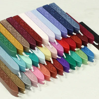 Lacquer Seal With Core Type Lacquer Wax Strip Branding Wax 58 Colors Candle Seal Special Sealing Wax Strip