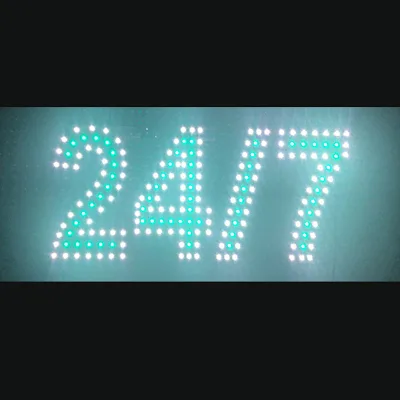 Custom Outdoor Store Front Open Backlit Channel Letters Digital Double Sided Led Sign for Shops