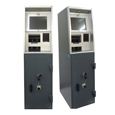 High Speed Note Validation and Money Anti-counterfeiting Lcd-touch Display Money Cash Deposit Machine