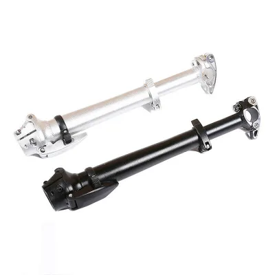 BMX Bike 25.4 Stem Folding Bike Adjustable Stem Aluminum Alloy 1-1/8 Inch for Dahon Folding 25.4mm Stem Bike Parts