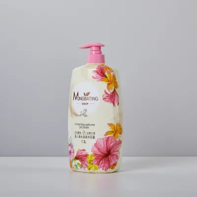 OEM Natural Organic Body Wash with High Quality French Fragrance Perfumed Liquid Body Wash Adults Bubble Forming Milk Scented
