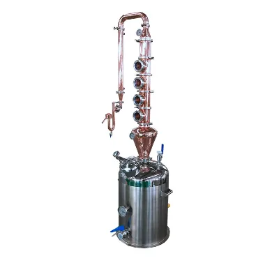 ZJ 50l Moonshine Industrial Home Distiller Alembic Still Distilling Boiler Alcohol Distiller Food Grade Brandy Other Beverage