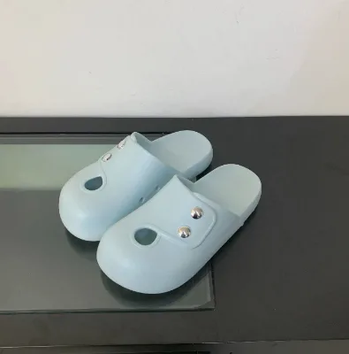 Women Hollow Out Clogs Flat Casual Soft Sole Comfortable EVA Slip on Shoes Versatile Daily Outdoor Beach Ladies Walking Footwear
