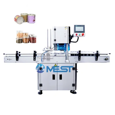 Automatic Tuna Fish Beef Canning Machine Canned Meat Sealing Machine