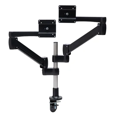 Factory Provide Dual LCD Dual  Monitor Arm Desk Mount With Gas Shock