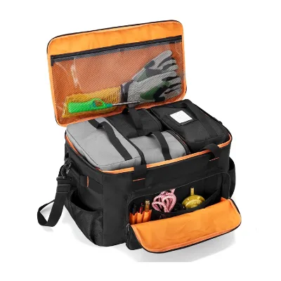 Custom Logo PVC Portable Camping Storage Organizer Bag with Zipper Closure Unisex ISO9001 Certified for Outdoor Activities
