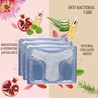 Yummy Yoni Intimate Mask Brightening Moisturizing pH Balance Organic Lace Hydrogel T-Shape XUNXING