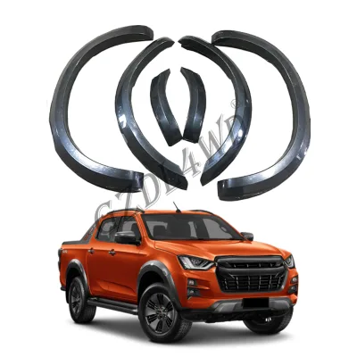 Auto Part Accessories Upgrade Kits Slim Wheel Arch Fender Flare for Isuzu Dmax 2020