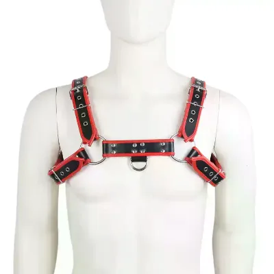 Erotic Apparel Slave Costume Bdsm Fetish Wear Male Men Gay Body Chest Leather Bondage Harness