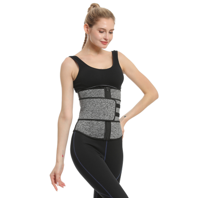 Custom Logo Slimming Women Body Shaper Sweat Weight Loss Corset Tummy Trimmer Waist Trainer Band