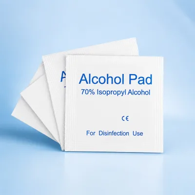 Sterile 70% Isopropyl Alcohol Pads Bulk Pack Custom Label Support in Stock Ready to Ship