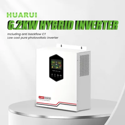 HG6200Q 6200W Hybrid Solar Inverter MPPT120A 30A Output 95% Efficiency Household & Factory Use Customizable