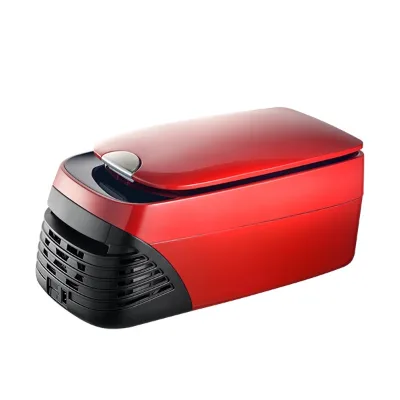 8L Mini Freezer Portable 12V DC Compressor Electronic Control Car Refrigerator With Optional Ac Adaptor