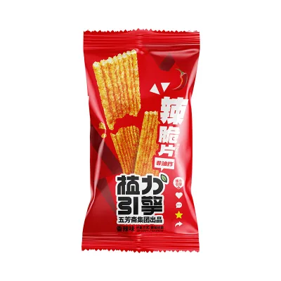 Chinese Hot Spicy Latiao Gluten Grain Snacks Exotic Asian Spicy Strip Snacks