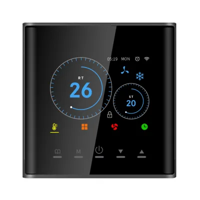 Mitsubishi Electric CN105 Smart Home Thermostat Compatible with Duct Split Unit TFT LCD Display Alexa & Google Home Integration