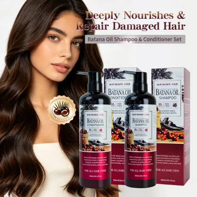 New Product Original Pure Batana Hair Care Nourishing Moisturizing Batana Oil Shampoo and Conditioner Set