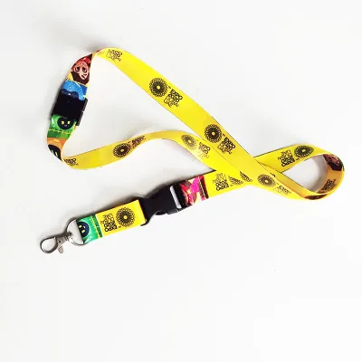 Personalized Business Polyester Lanyard with Full Colors Hot Sublimation Printing Small MOQ