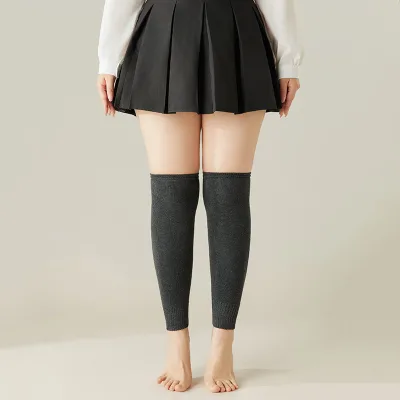 Winter extra Large Thick Plus Size Over Knee High Leg Warmers