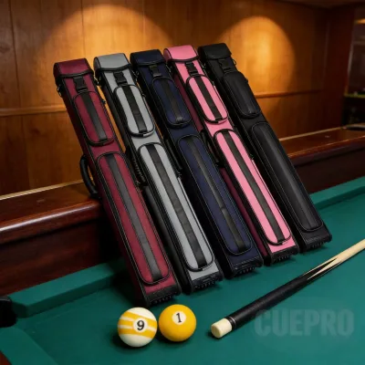 Durable Oxford-cloth Pool Cue Bag 5-hole 1/2 Lightweight and Wear-resistant for Daily Transport of Billiard Cues Model FF-AC02