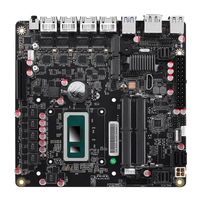 ZZY 8505U I5-12450H U300E NAS with 2*SATA 2*M.2 NVME 1*8643_PCIE 1*8643_SATA 1*PCIE 4X HD-MI DP 4*Intel I226 2.5G NICs