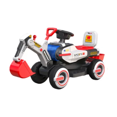 12v Rechargeable Kids Ride Cars Children Toys Electric Tractor Kids Excavator