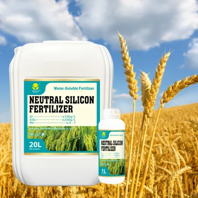 Neutral Silicon Fertilizer Specially Formulated for Rice Paddies Reduces Lodging, Strengthens Stems & Increases Grain Yield