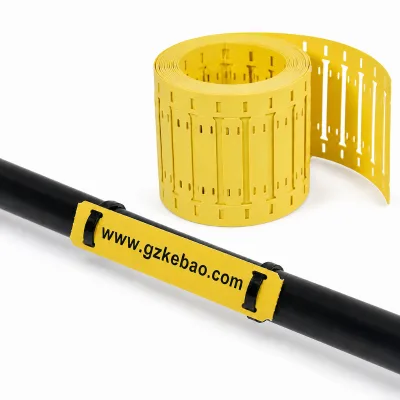 Manufacturer Tie-on Cable Label Identification Heat Shrink Marker Sleeve Labels Tags for Marking
