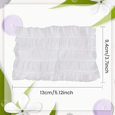 Disposable Salon Headbands for Multiple Uses - Nonwoven Elastic Hair Tying Accessories