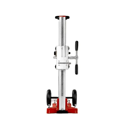 DS450-2 Diamond Core Drill Stand 452mm Capacity with 2000mm Column for Deep Concrete Wall and Floor Drilling Applications