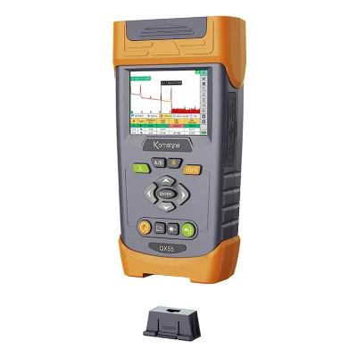 QX55 otdr fiber optic tester qx55-p otdr 1310/1550/1625nm with high quality fiber optic multi-function mini tester handheld