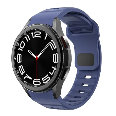 No Gap Compatible Silicone Sport Strap for Samsung for Galaxy Watch 6 7 4 FE Classic Watch Pro 4 Classic Two Tone 40mm 44mm 47mm