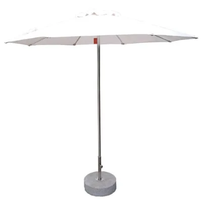 Wholesale Outdoor Luxury Aluminum Sun garden Umbrella with Marble Base