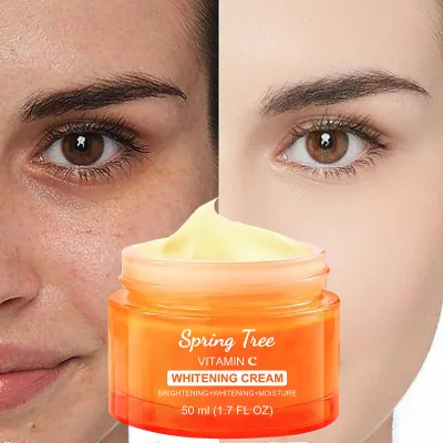 Spring Tree Brightening Moisturizing Whitening Anti Aging Vitamin C Face Cream