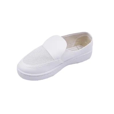 Low Price High Quality Breathable Clean Room Antistatic Men 's Women's Dustproof Lab Esd Working Shoes for Electronics Factory