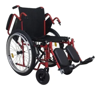 American Style Wheelchair with All Terrain Pneumatic Tire