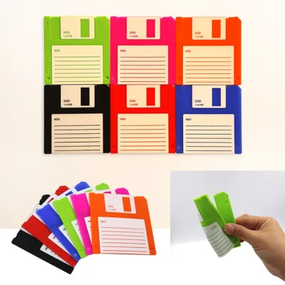 Hot Sellers 6Pcs Floppy Disks Cute Coaster Table Coasters for Drinks, Coffee Table Cup Coasters