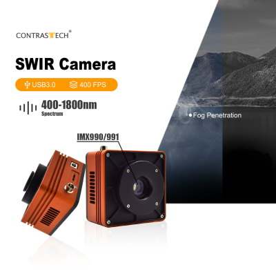 Low Light Global Shutter Shortwave Infrared USB 3.0 Area Scan Camera 640 X 512 InGaAs Detector for Soil Composition Imaging