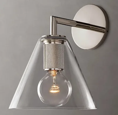 Modern Minimalist Designer Creative Art Brass Wall Sconce Wall Lamp for Study Living Room Bedside Stairs Corridor