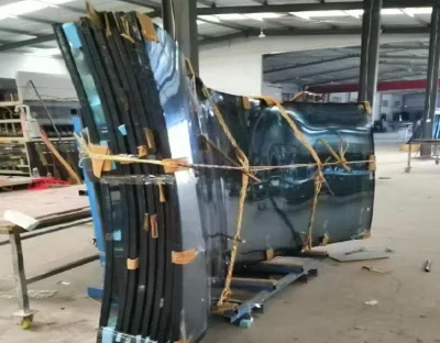 Hexad Custom Cut-to-Size Tempered Curved Glass (3mm-19mm Thickness) for Commercial & Residential Use
