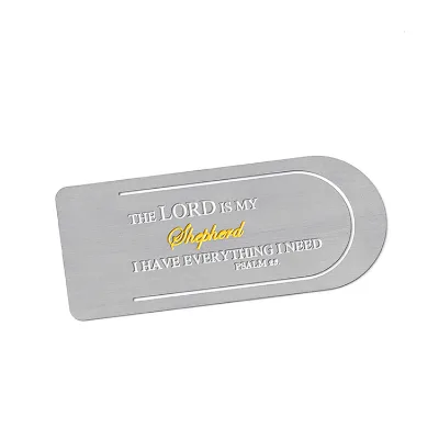 Eco-Friendly Holiday Bookmark Metal Custom Laser Cut Engraved Marking Bookmarks