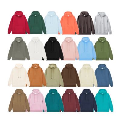 High Quality Fleece Oversized Hoodies Colors Sweatshirts Hoody Cotton Hoodie for Men Hoodies Women's Hoodies