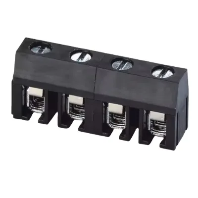 PCB euro type Brass Terminal Block XY705V-7.5 7.5mm pitch Series black tin plated straight high quality UL KEFA