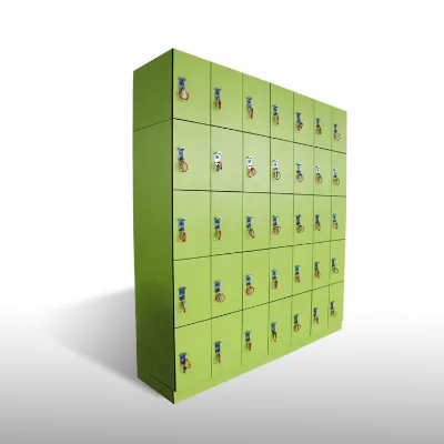 Smart Design Changing Room Plain 5 Compartment Hpl Locker