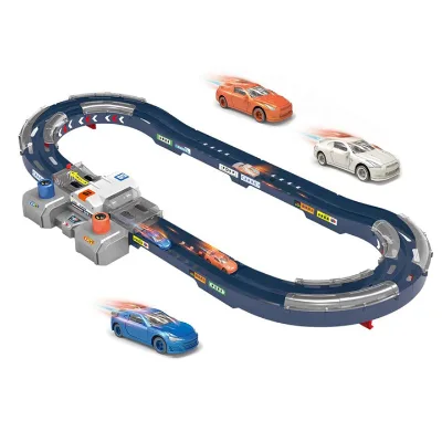 New DIY Assemble Track Toy Slot Vehicles Toy Electric Rail Racing Track Slot Racing Game