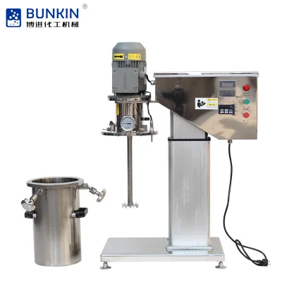 Bunkin Carbomer High Speed Mixer Machine Vacuum Closed with Heating Used for Pigments/inks/coatings