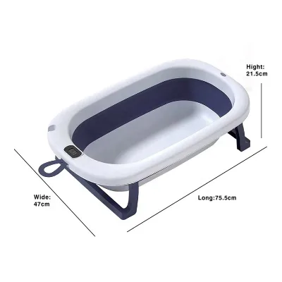 Baby Bathtub Newborns Kids Baby Bath Tub Portable Foldable Plastic Bath Bucket Basin Toys for Infant Baby Toys