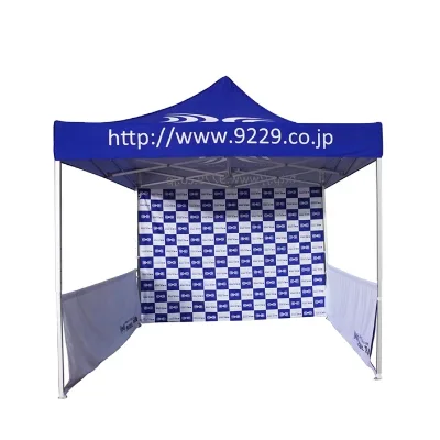 Wrinkle Free Aluminum 600D Oxford Fabric Fireproof 10x10 Commercial Canopy Tent for Advertising