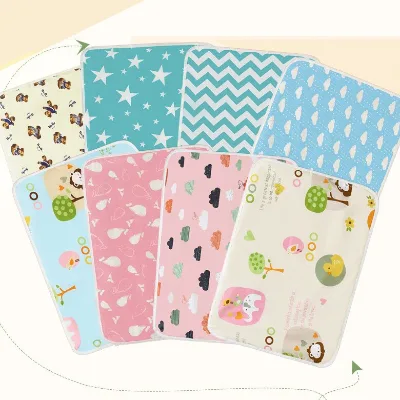 Hot Toddler Sleeping Washable Bed Diaper Changing Pad Waterproof Baby Urine Diaper Nappy Changing Mat